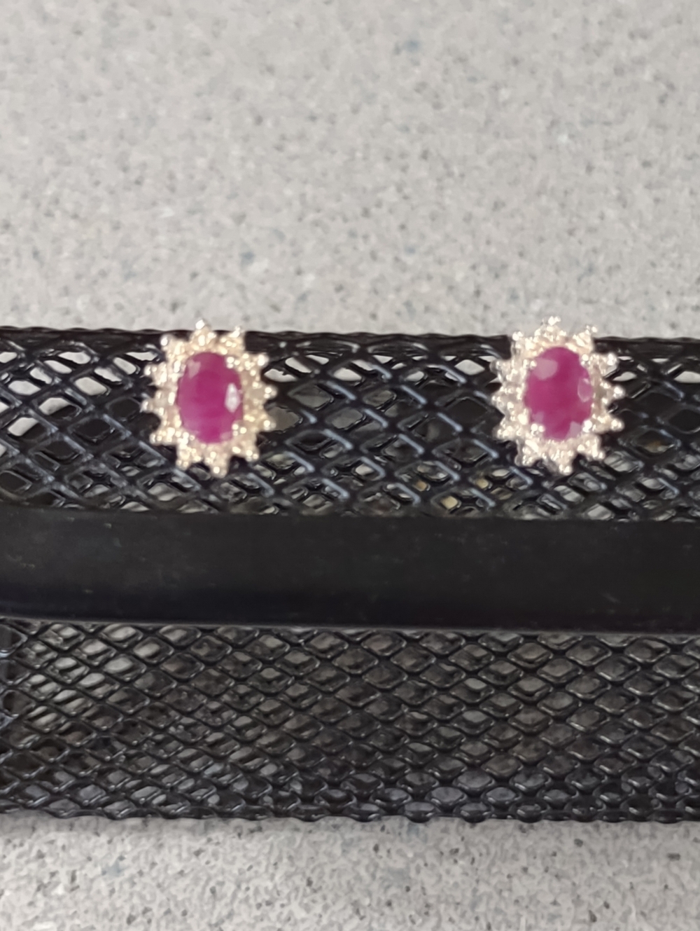 Sterling+Ruby Earrings